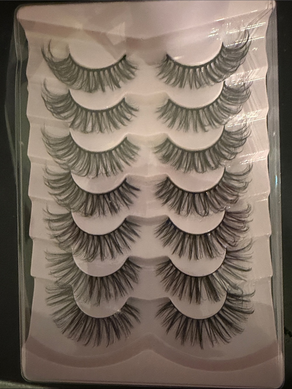 Pack of Black False Eyelashes - Natural Volume